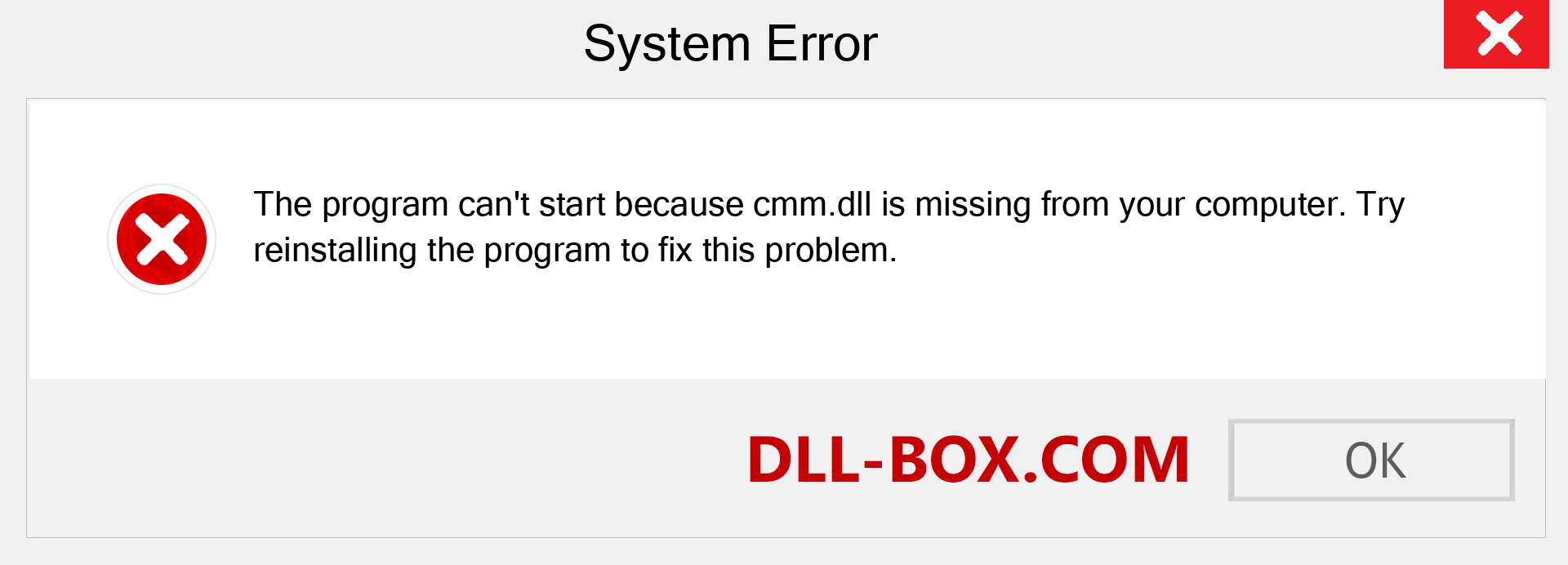  cmm.dll file is missing?. Download for Windows 7, 8, 10 - Fix  cmm dll Missing Error on Windows, photos, images