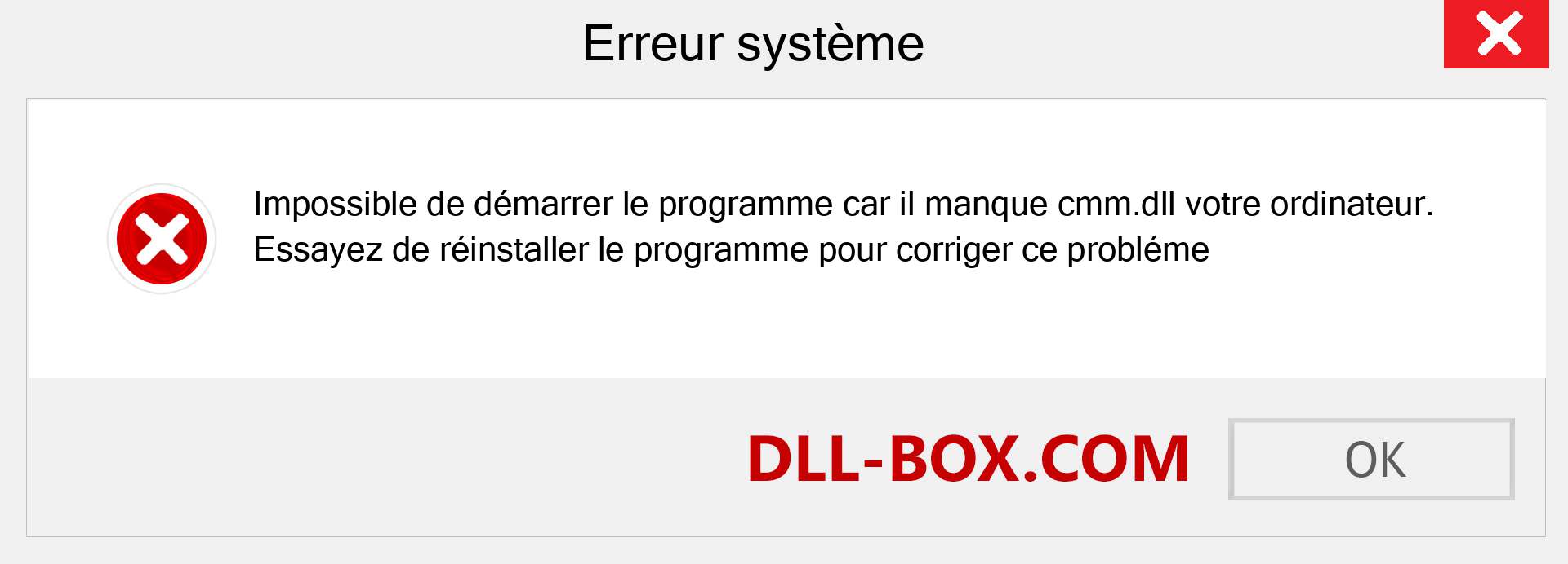 Le fichier cmm.dll est manquant ?. Télécharger pour Windows 7, 8, 10 - Correction de l'erreur manquante cmm dll sur Windows, photos, images